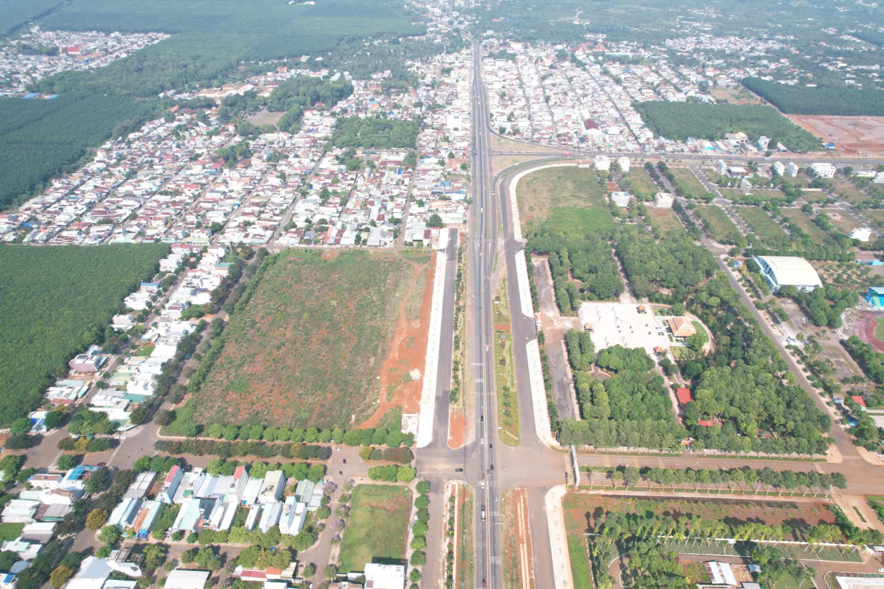 Toàn cảnh hiện trạng dự án khu đô thị Dầu Giây tại Đồng Nai của Kim Oanh Group.