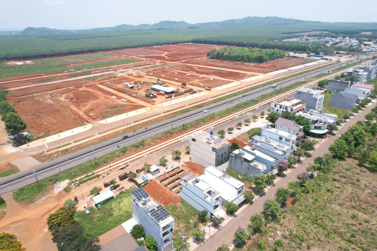 tiến độ dự án đất nền, nhà phố The Link City Dầu Giây Đồng Nai của Kim Oanh