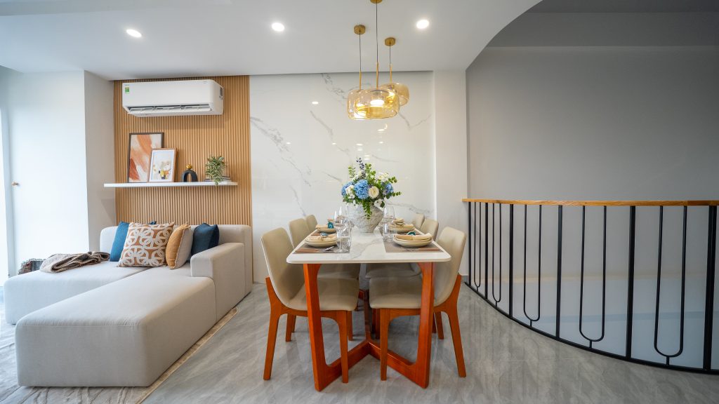 Thiết kế nội thất căn góc nhà phố shophouse dự án The Link City Dầu Giây Thiết kế nội thất căn góc nhà phố shophouse dự án The Link City Dầu Giây