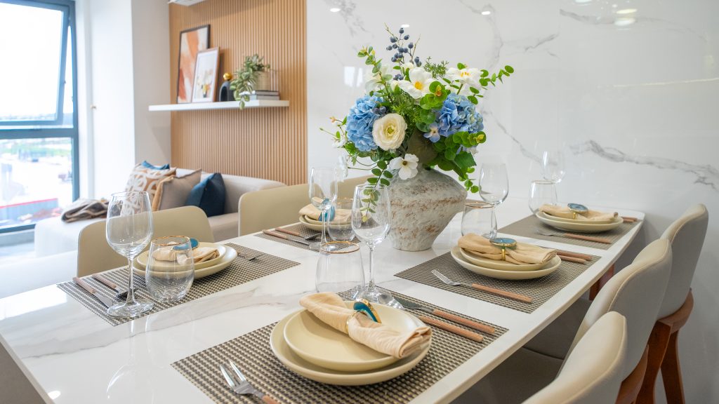 Thiết kế nội thất căn góc nhà phố shophouse dự án The Link City Dầu Giây Thiết kế nội thất căn góc nhà phố shophouse dự án The Link City Dầu Giây