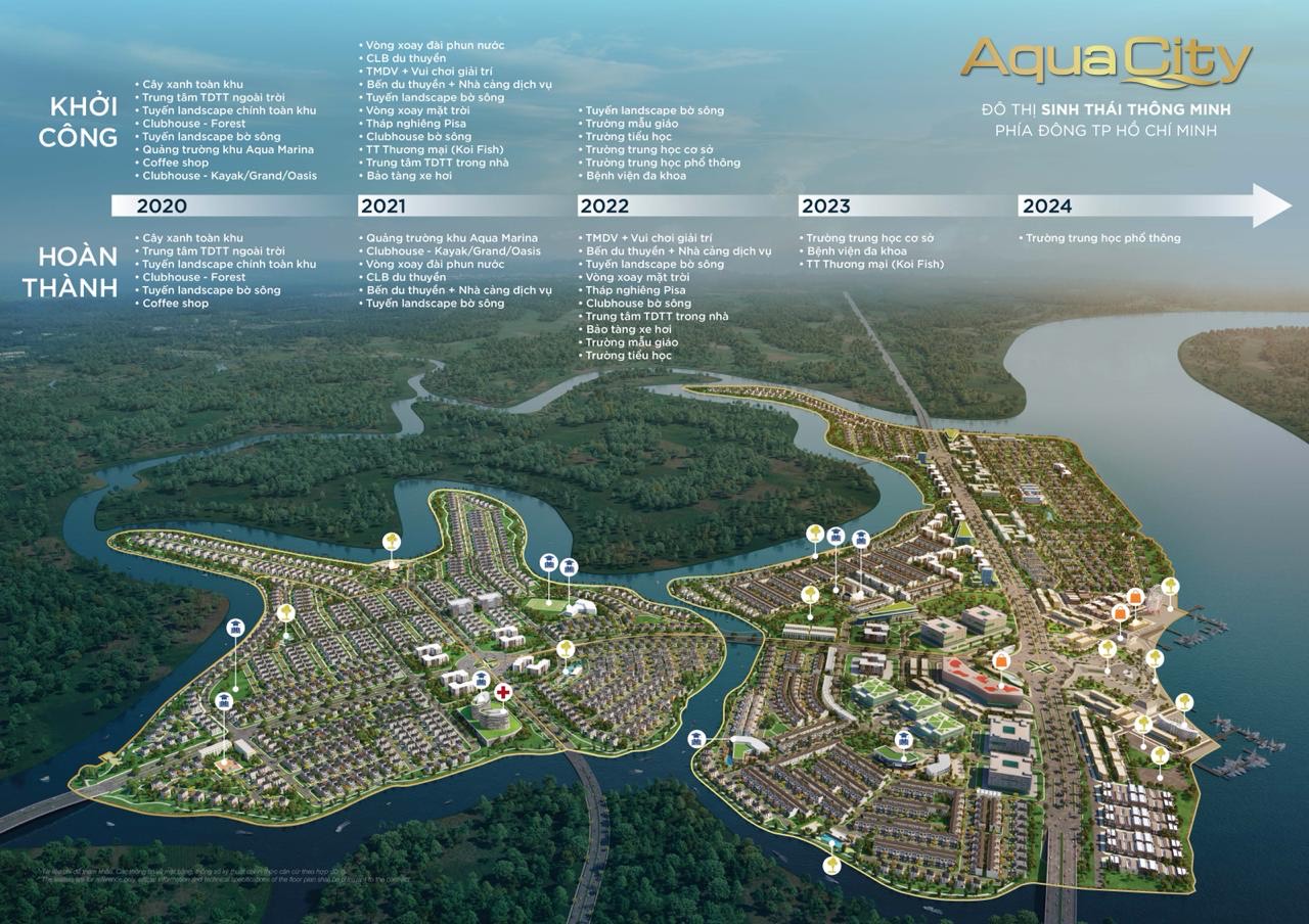 Phối cảnh dự án khu đô thị Aqua City Đồng Nai Phối cảnh dự án khu đô thị Aqua City Đồng Nai