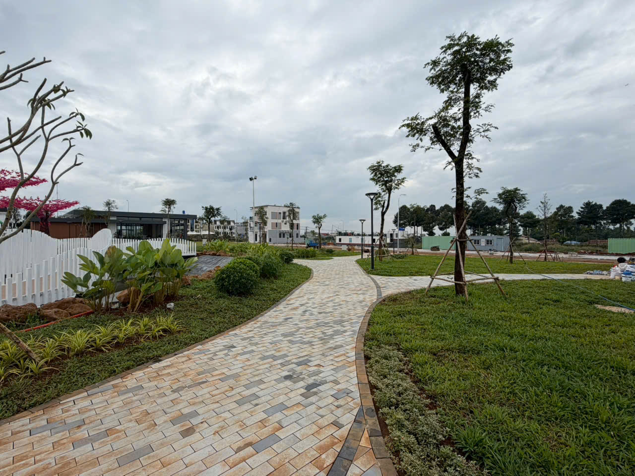 Hình ảnh tiến độ dự án The Link City Kim Oanh: công viên