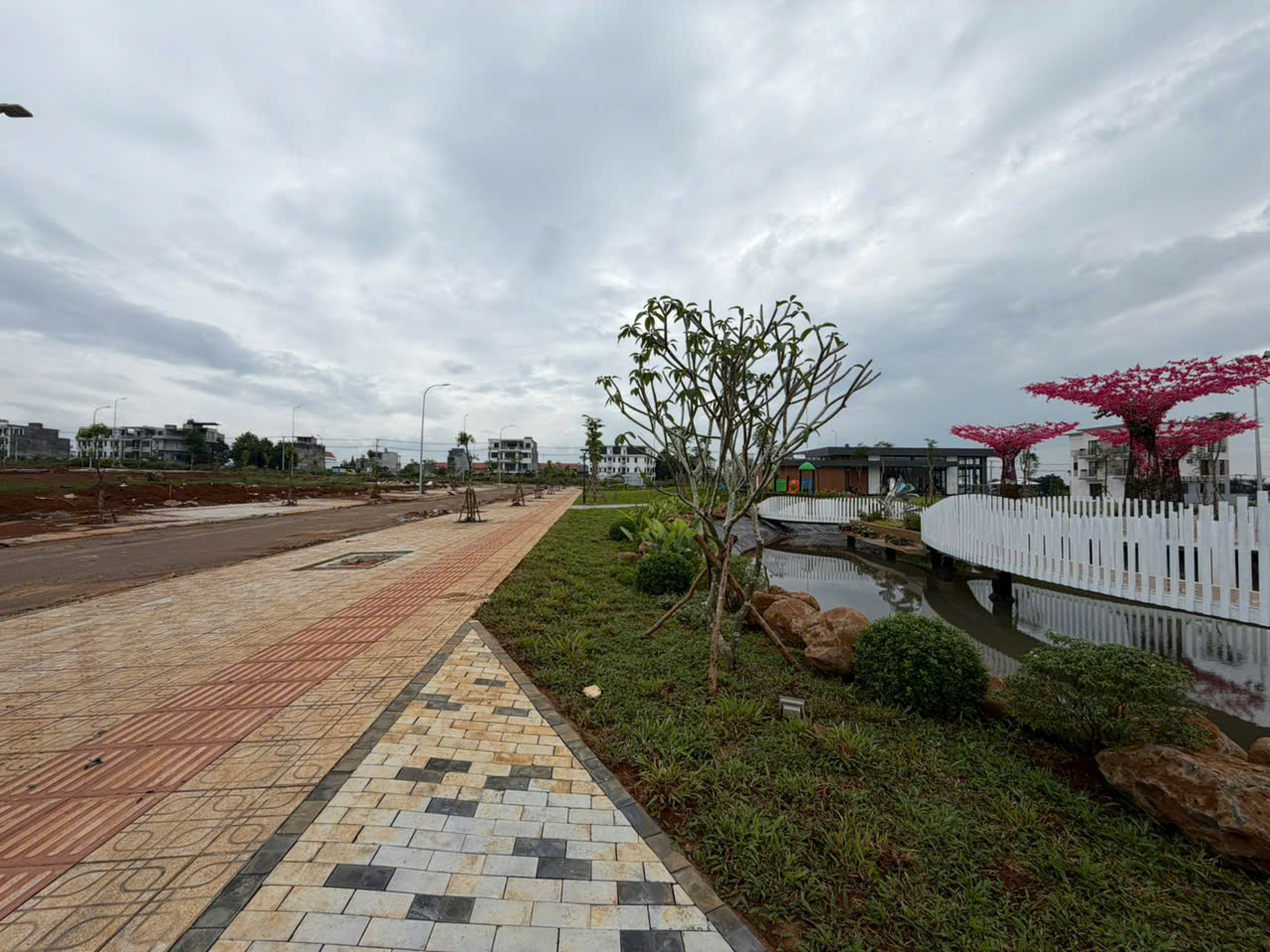 Hình ảnh tiến độ dự án The Link City Kim Oanh: đường nội bộ