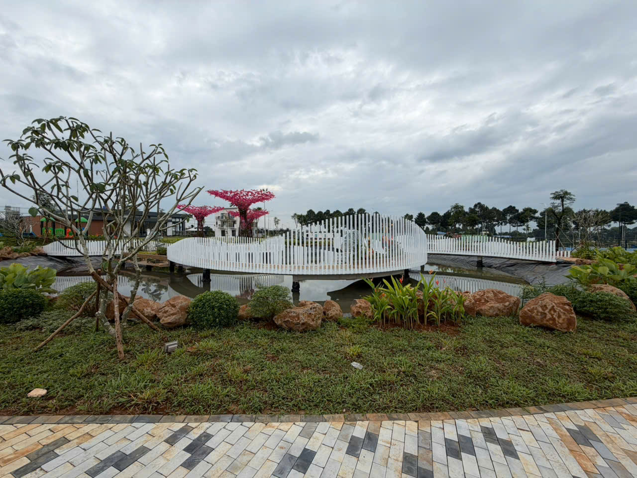 Hình ảnh tiến độ dự án The Link City Kim Oanh: cơ sở hạ tầng hoàn chỉnh