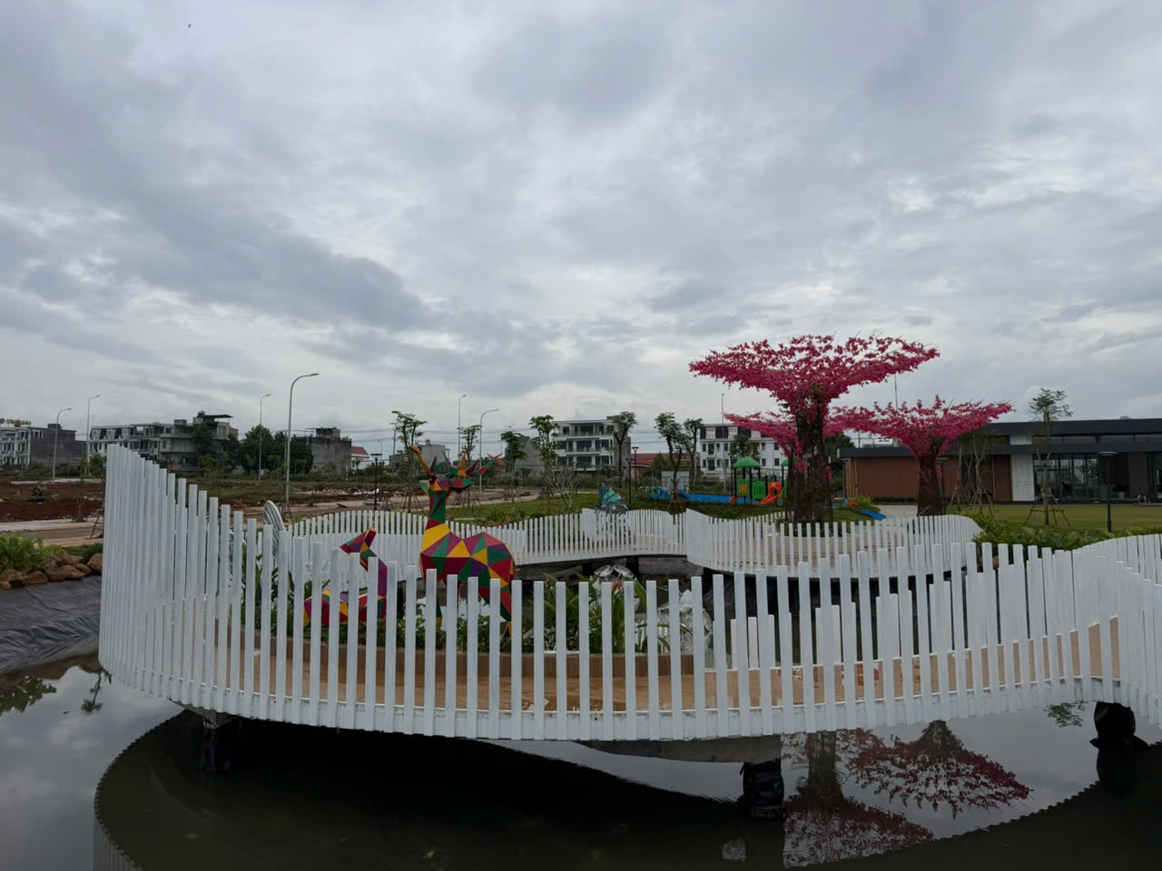 Hình ảnh tiến độ dự án The Link City Kim Oanh: khu vui chơi trẻ em